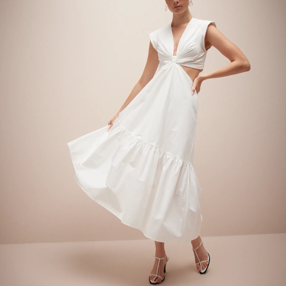 A.L.C. White Maxi Dress